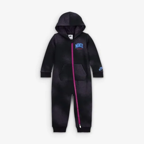 Nike Sportswear Powder Play Baby (12-24M) Lightweight Fleece Coverall цвет черный