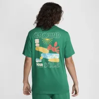 Nike Sportswear мужские футболка цвет зеленый