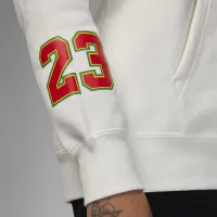 Nike Jordan x Howard University женская Satin-Lined Pullover Толстовка с капюшоном цвет белый