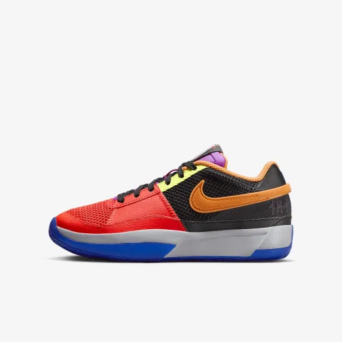 Nike Ja 1 Big дитячі баскетбольні Кросівки колір чорний