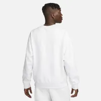 Nike Solo Swoosh чоловічі Fleece Crew колір коричневий