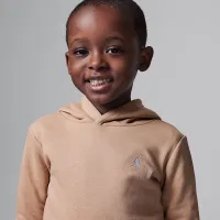 Nike Jordan MJ Brooklyn Fleece Toddler 2-Piece Pullover Толстовка с капюшоном набор цвет коричневый