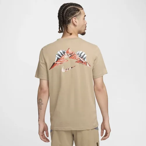 Nike чоловічі Dri-FIT Running футболка колір коричневий
