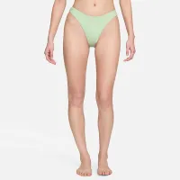 Nike Essential женская Sling Bikini Swim Bottom цвет зеленый