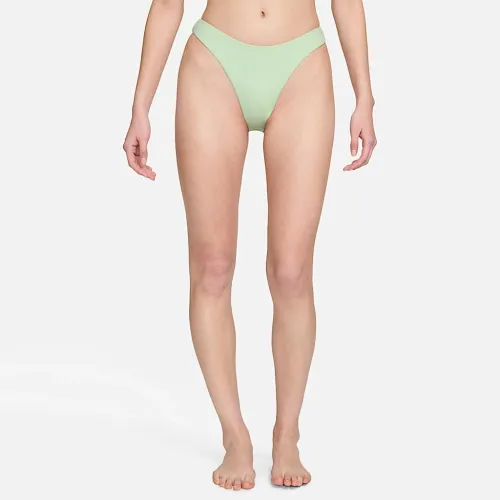 Nike Essential женская Sling Bikini Swim Bottom цвет зеленый