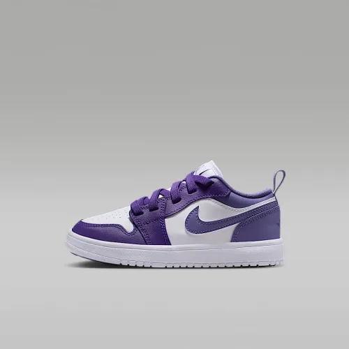 Nike Jordan 1 Low Alt Little дитячі Кросівки колір фіолетовий