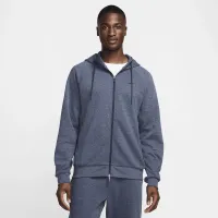 Nike Primary Fleece чоловічі Dri-FIT UV Full-Zip Performance Толстовка з капюшоном блакитний