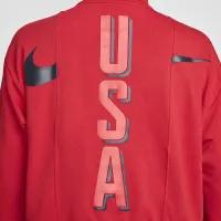 USA Village жіноча Nike баскетбольні 1/2-Zip Fleece світшот колір червоний