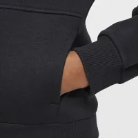 Nike Sportswear Club Fleece Big детские Pullover Толстовка с капюшоном цвет черный