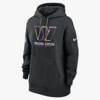 Washington Commanders Crucial Catch Club жіноча Nike NFL Pullover Толстовка з капюшоном колір чорний
