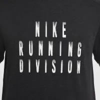 Nike Rise 365 Running Division чоловічі Dri-FIT Short-Sleeve Running Top колір чорний