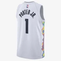 Michael Porter Jr Denver Nuggets 2024/25 City Edition чоловічі Nike Dri-FIT NBA Swingman Jersey колір білий