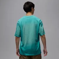 Nike Jordan Flight Essentials 85 мужские Washed футболка цвет зеленый