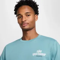 Nike Club мужские Fleece Crew синий