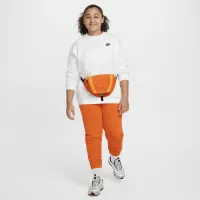 Nike Sportswear Club Fleece Big детские (Girls') оверсайз свитшот (Extended Size) цвет белый