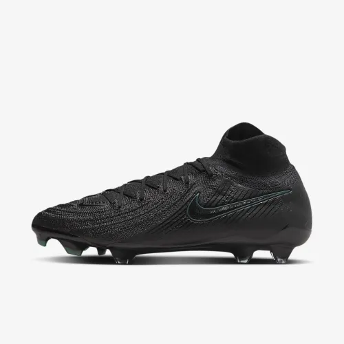 Nike Phantom Luna 2 Elite FG High-Top футбольні бутси колір чорний
