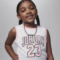Nike Jordan 23 Jersey Little дитячі 2-Piece Jersey комплект Pink