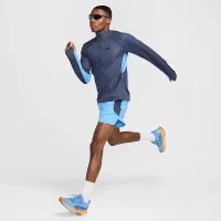 Nike Trail мужские Dri-FIT 1/2-Zip Mid Layer Top синий