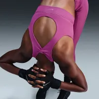 Nike One Twist женская Light-Support Lightly Lined High-Neck Sports Bra цвет фиолетовый