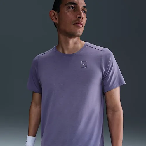 NikeCourt Advantage чоловічі Dri-FIT Tennis Top колір фіолетовий