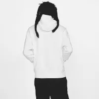 Nike Sportswear Club Fleece мужские Graphic Pullover Толстовка с капюшоном цвет белый