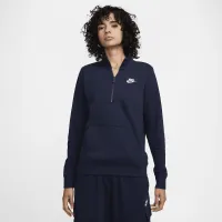 Nike Sportswear Club Fleece женская 1/2-Zip свитшот синий