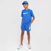 Nike Multi Big детские (для мальчиков) Dri-FIT шорты синий
