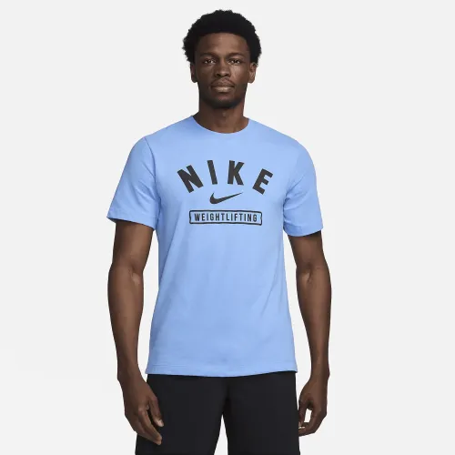 Nike Men's Weightlifting T-Shirt Blue