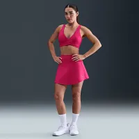 Nike One жіноча Dri-FIT спідниця Pink