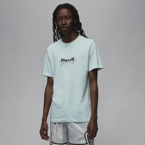 Nike Jordan Sport чоловічі Graphic футболка колір зелений