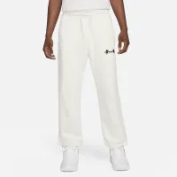 Nike LeBron мужские Open Hem Fleece Pants цвет серый