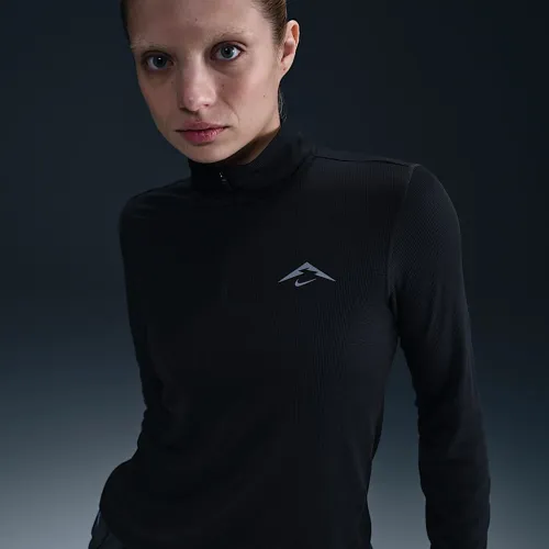 Nike Trail женская Dri-FIT 1/4-Zip Running Mid-Layer Top цвет черный