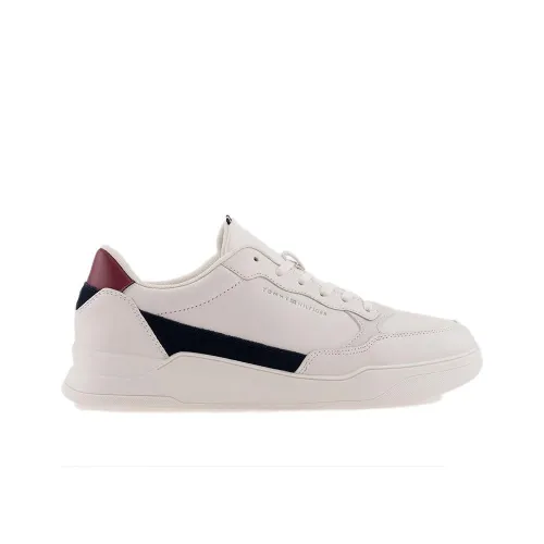 Кроссовки Tommy Hilfiger Elevated Cupsole Leather FM0FM04490-AC0 - Белые