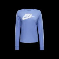 Nike Sportswear Essentials жіноча Long-Sleeve Logo футболка блакитний