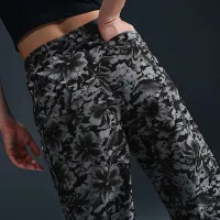 Nike Sportswear Windrunner женская UV Protection Mid-Rise Woven Printed Pants цвет черный