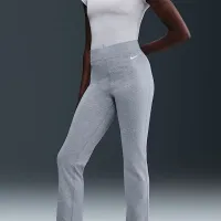 Nike Sportswear Classic женская С высокой Талией Bootcut Pants цвет серый