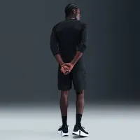 Nike чоловічі Dri-FIT 3/4-Sleeve Baseball Top колір чорний