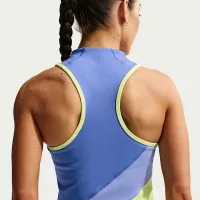 NikeCourt Slam жіноча Dri-FIT Tennis Tank Top блакитний