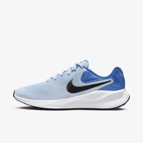 Nike Revolution 7 мужские Road Running Кроссовки (Extra Wide) синий