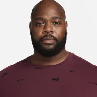 Nike Club мужские Allover Print футболка цвет красный