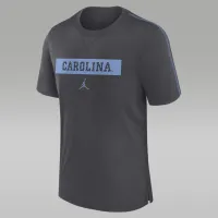 North Carolina Tar Heels Sideline Player мужские Nike Dri-FIT College футболка цвет серый