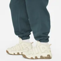 Nike Sportswear Club Fleece Big детские (Girls') Loose Pants цвет зеленый