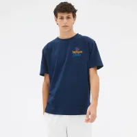 Футболка New Balance MT23502NGO - Синяя