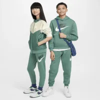 Nike Club Fleece Big детские Joggers цвет зеленый