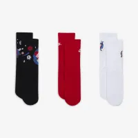 Nike Dri-FIT Little детские Boxy Crew носки (3 пары) многоцветный