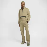 Nike Tech мужские Fleece Open-Hem Pants цвет коричневый