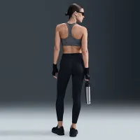 Nike Universa женская Medium-Support С высокой Талией 7/8 лосины цвет черный