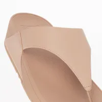 Japonki FitFlop Lulu Leather Toe-Post I88-A89 - Рожеві
