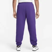 Nike Solo Swoosh чоловічі Fleece Pants колір фіолетовий