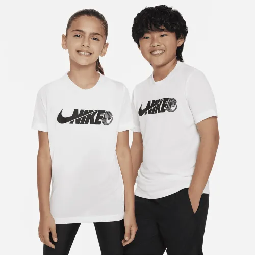 Nike Legend Big дитячі Dri-FIT футболка колір білий